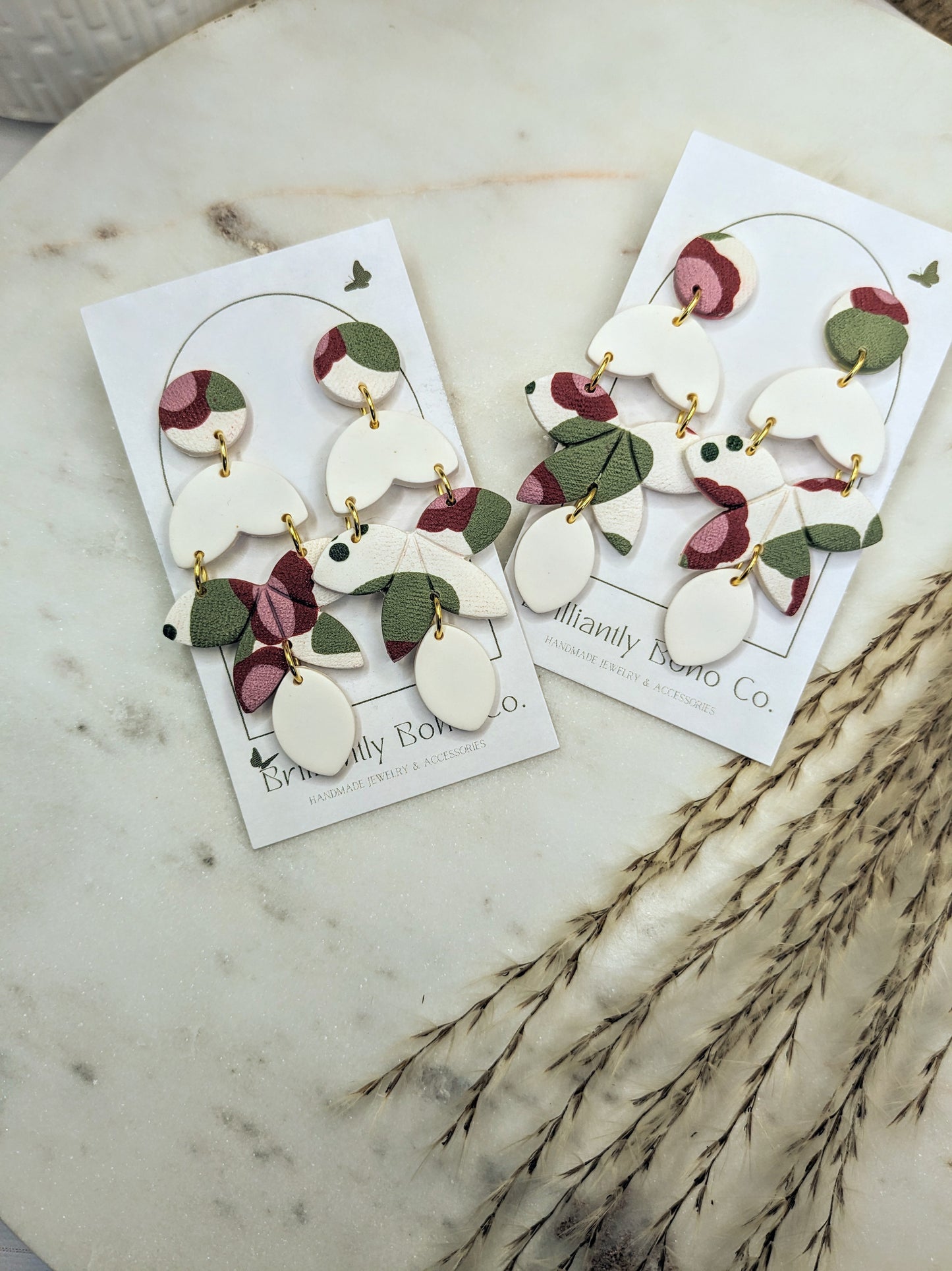 Artistic Floral Dangle