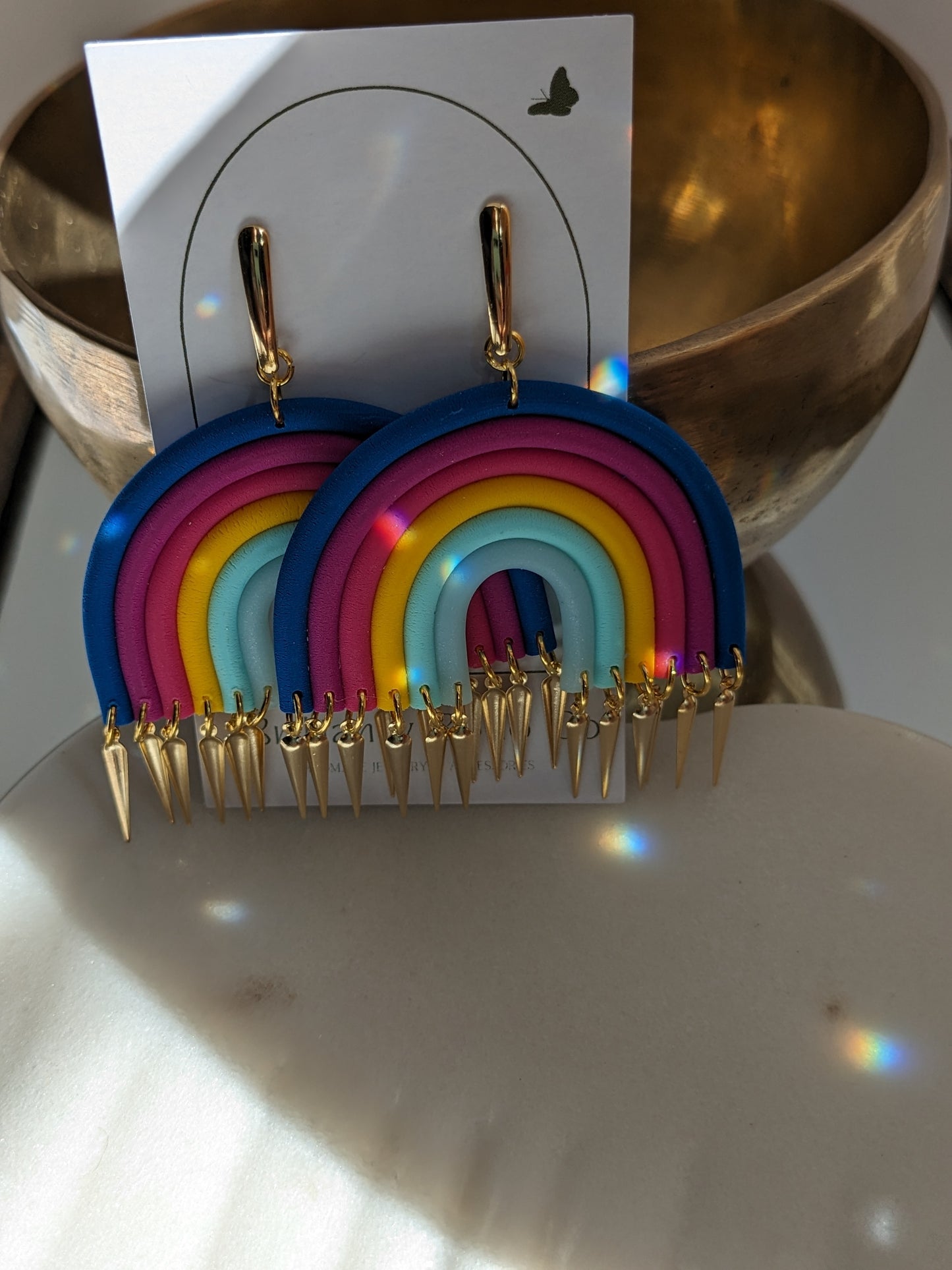 Extra Large Rainbow 🌈 Dangles