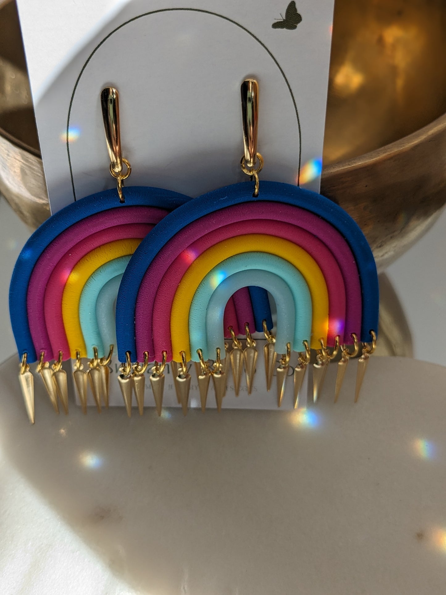 Extra Large Rainbow 🌈 Dangles