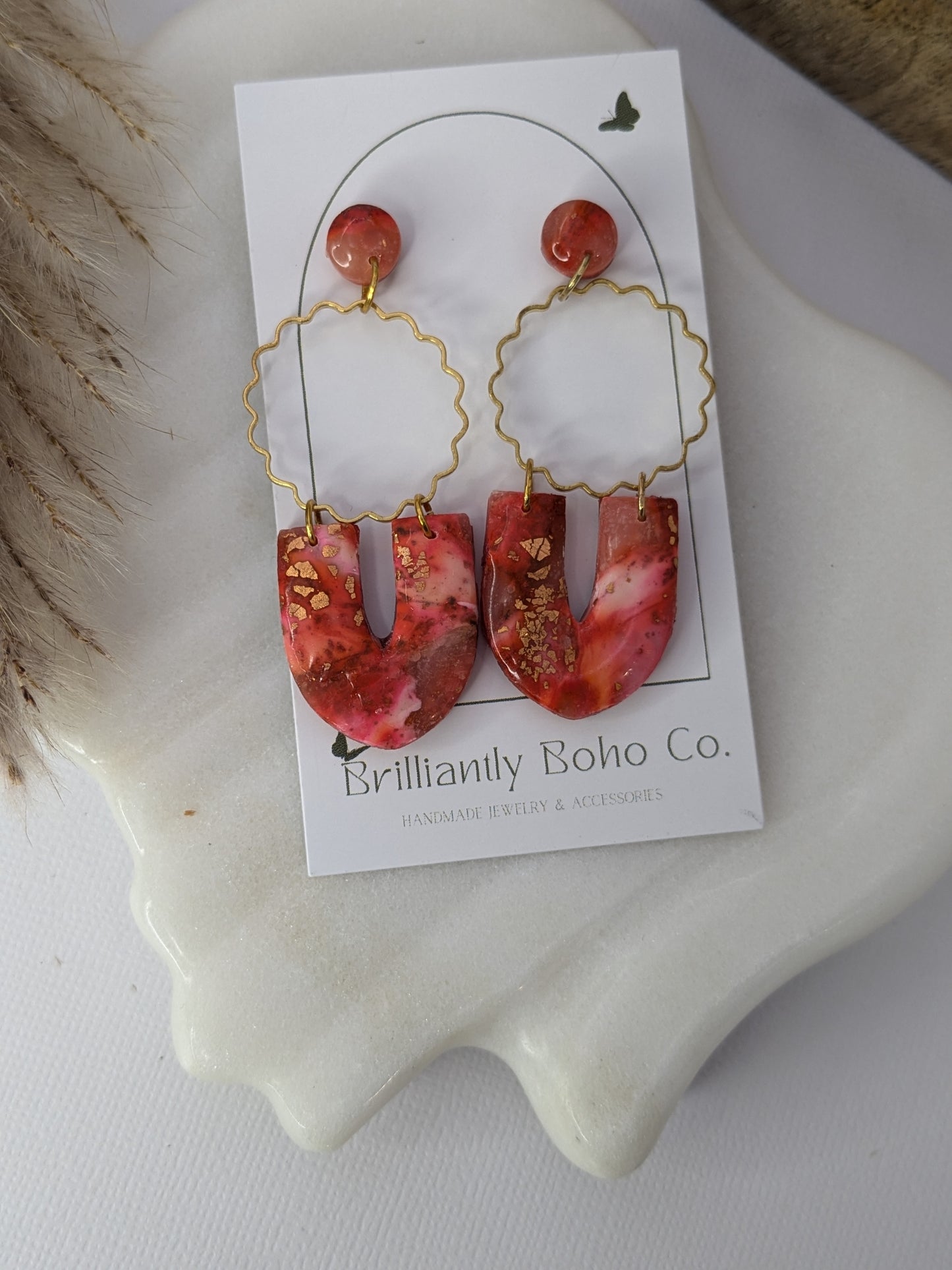 Fall Red Dangles